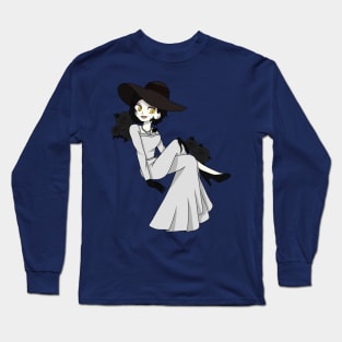 Vampire Lady chibi Long Sleeve T-Shirt